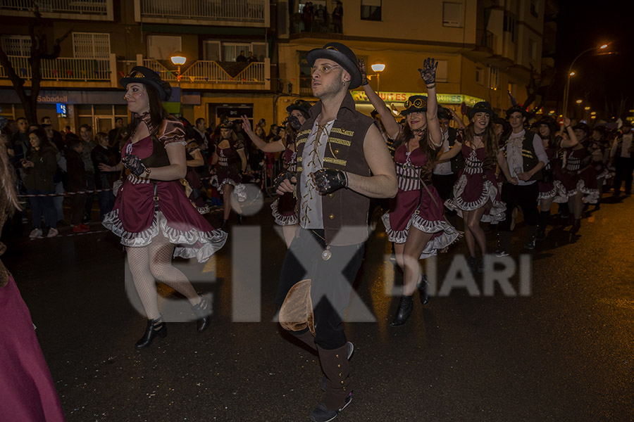 Rua del Carnaval de Les Roquetes del Garraf 2017